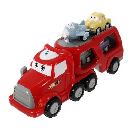 Supvox 1 Satz Schall- Und Leichttechnik -autospielzeug Cartoon-LKW Fahrzeug Cartoon-Fahrzeug- Rückzugsfahrzeug Kinderspielzeug Auto Rot Plastik Supvox 1 Satz Schall- Und Leichttechnik -autospielzeug Cartoon-LKW Fahrzeug Cartoon-Fahrzeug- Rückzugsfahrzeug Kinderspielzeug Auto Rot Plastik von Supvox