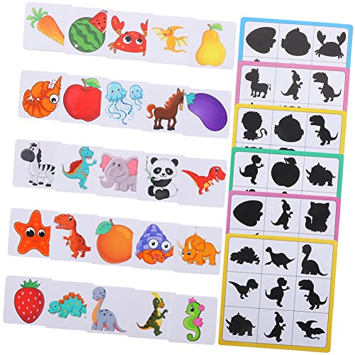 Supvox 1 Satz Schatten Puzzle Spielzeugset aus Holz Pädagogisches für Hand Augen Koordination Frühe Entwicklungsförderung für Kleinkinder und Vorschulkinder Supvox 1 Satz Schatten Puzzle Spielzeugset aus Holz Pädagogisches für Hand Augen Koordination Frühe Entwicklungsförderung für Kleinkinder und Vorschulkinder von Supvox