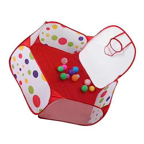 Supvox 1 Satz Schießen des Ozeanballpools Faltbarer Pool für zusammenklappbares Bällebad Kinderzelte für innerlich -Ball-Pool Meeresball- Wasserdichtes Polyestertuch von Supvox