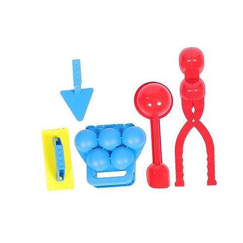 Supvox 1 Satz Schneeball- Winter Schneespielzeug Schneeclip Schneeklammerspielzeug Schneeball-Clip- Schneeerzeuger-Clips Mit Schneeklammern Pp Zufällige Farbe von Supvox