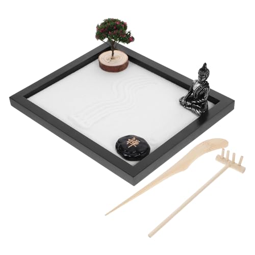 Supvox 1 Satz Schreibtischdekor Meditationszubehör drinnen Zen-Garten für den Schreibtisch bastelset Garten Sandkasten für den Schreibtisch Mikrolandschaftsdekor MDF Supvox 1 Satz Schreibtischdekor Meditationszubehör drinnen Zen-Garten für den Schreibtisch bastelset Garten Sandkasten für den Schreibtisch Mikrolandschaftsdekor MDF von Supvox