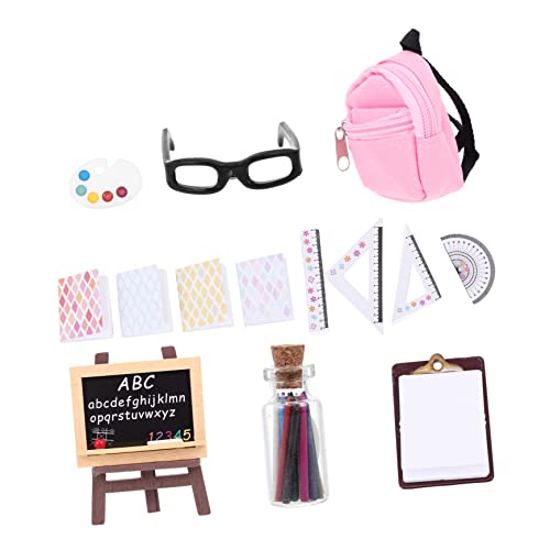 Supvox 1 Satz Schultasche Modell Realistische Simulation für Puppenhaus Deko Kindergartenbedarf und DIY Zubehör Tragbar und Langlebig Kreative Gestaltung Supvox 1 Satz Schultasche Modell Realistische Simulation für Puppenhaus Deko Kindergartenbedarf und DIY Zubehör Tragbar und Langlebig Kreative Gestaltung von Supvox