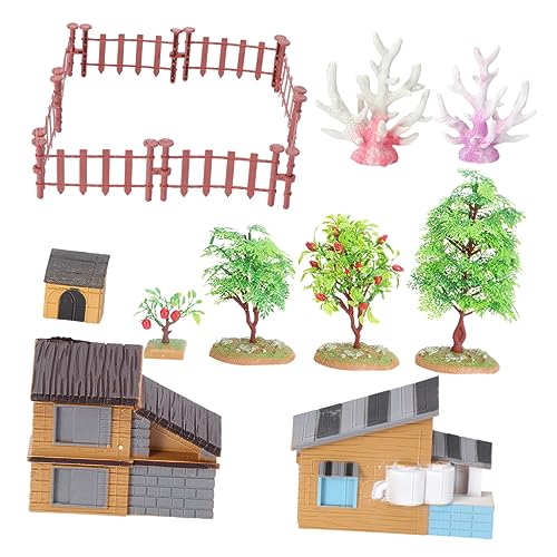 Supvox 1 Satz Simulationsszene Lernspielzeug für Hausmodell Farmszenenmodell Simulationsspielzeug DIY Schmuck Spielzeugmodell für PVC von Supvox