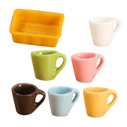 Supvox 1 Satz Simuliertes Tassenmodell Puppe Dekoration Simulation klein Mini-Tassen-Ornamente Miniatur-Zubehör Mini-Kaffeetasse Mini-Teetassen Cup-Modell Trinkbecher Harz Supvox 1 Satz Simuliertes Tassenmodell Puppe Dekoration Simulation klein Mini-Tassen-Ornamente Miniatur-Zubehör Mini-Kaffeetasse Mini-Teetassen Cup-Modell Trinkbecher Harz von Supvox