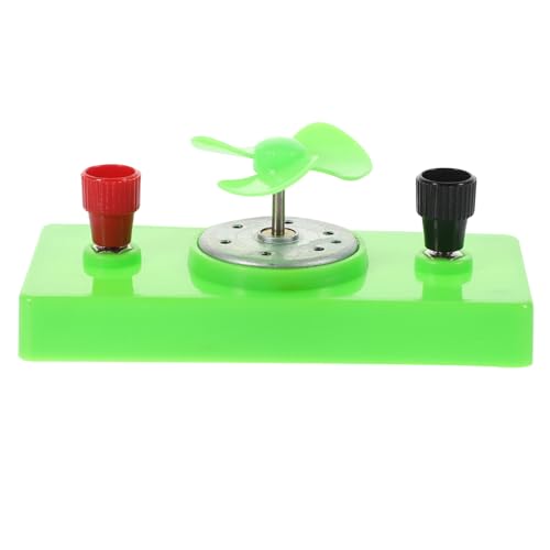 Supvox 1 Satz Sonnenmotor Schreibtischspielzeug Stengel Wissenschafts-Kit Bauen zusammen Lernspielzeug zum Selbermachen mit Solarmotor Metall Green von Supvox