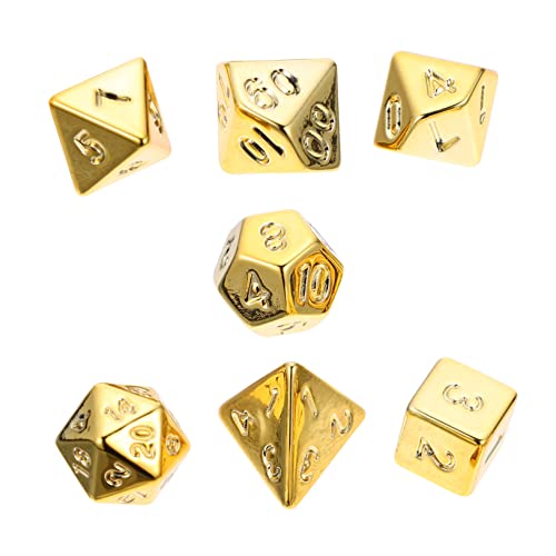 Supvox 1 Satz Teiliges aus Mehrfarbigen Unregelmäßigen Metallwürfeln für Brettspiele Kreative Spielwürfel für Partys Familie und Langlebig für Feiertage Supvox 1 Satz Teiliges aus Mehrfarbigen Unregelmäßigen Metallwürfeln für Brettspiele Kreative Spielwürfel für Partys Familie und Langlebig für Feiertage von Supvox
