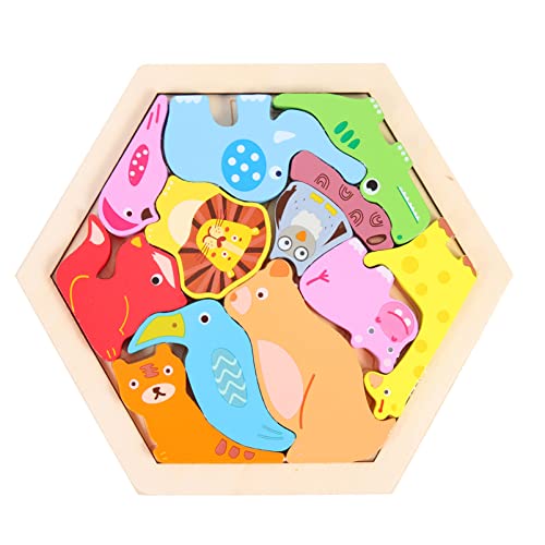 Supvox 1 Satz Tier Puzzle Vorschule Lernen Kleinkind Babyspielzeug Kinderspielzeug Puzzle für Rätsel Kinderpuzzle Bauen Puzzles für Holz Supvox 1 Satz Tier Puzzle Vorschule Lernen Kleinkind Babyspielzeug Kinderspielzeug Puzzle für Rätsel Kinderpuzzle Bauen Puzzles für Holz von Supvox