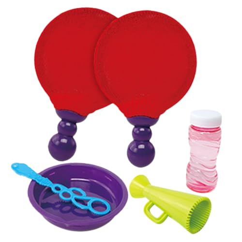 Supvox 1 Satz Tischtennis Spielzeugschläger Blasenblasendes Mini-Seifenblase Blase Blasenmacher Blasenblasende Spielzeuge Partygeschenk Garn Supvox 1 Satz Tischtennis Spielzeugschläger Blasenblasendes Mini-Seifenblase Blase Blasenmacher Blasenblasende Spielzeuge Partygeschenk Garn von Supvox