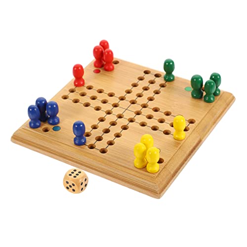 Supvox 1 Satz Tragbares Fliegendes Schachspiel aus Bambus Schachspielzeug für Reisen Lernspielzeug Beobachtungs und Lernfähigkeiten für Endlosen Spaß Supvox 1 Satz Tragbares Fliegendes Schachspiel aus Bambus Schachspielzeug für Reisen Lernspielzeug Beobachtungs und Lernfähigkeiten für Endlosen Spaß von Supvox