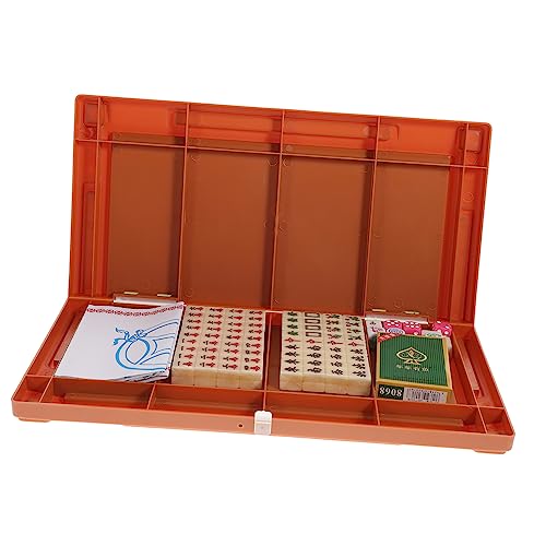 Supvox 1 Satz Tragbares Mahjong -Set Tabletop -zubehör Spiel Tragbarer Mini Reisen Abs Supvox 1 Satz Tragbares Mahjong -Set Tabletop -zubehör Spiel Tragbarer Mini Reisen Abs von Supvox