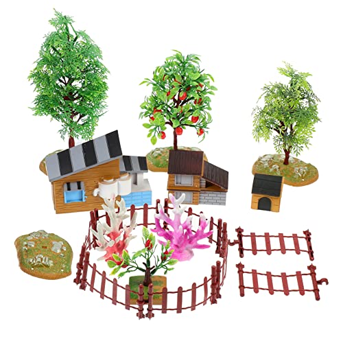 Supvox 1 Satz Treehouse -szenenmodell -Requisite -spielset Simulation Bauernhausmodell Miniatur -stütze Bauernhof Zaun Bauernhof Miniaturzaun PVC Supvox 1 Satz Treehouse -szenenmodell -Requisite -spielset Simulation Bauernhausmodell Miniatur -stütze Bauernhof Zaun Bauernhof Miniaturzaun PVC von Supvox