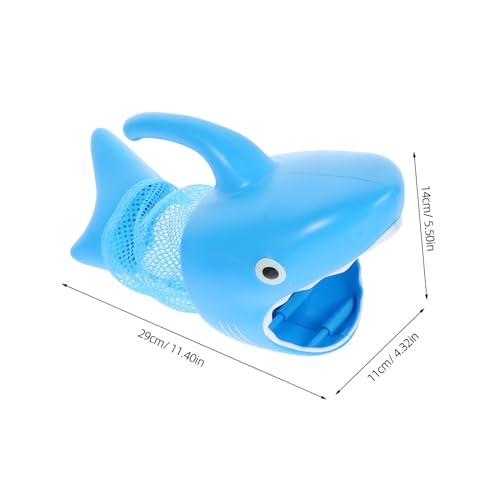 Supvox 1 Satz Wasserfischereispielzeug Hai- Badespielzeug für Wasserbecken Wasserberieselungsspielzeug Kleinkinder Plastik Blue Supvox 1 Satz Wasserfischereispielzeug Hai- Badespielzeug für Wasserbecken Wasserberieselungsspielzeug Kleinkinder Plastik Blue von Supvox