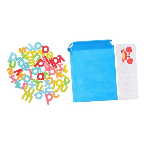 Supvox 1 Satz Wortbuchstabierspielzeug Spielsachen und Spiele Bildungsspielzeug sensorisches Buchstabenrätsel Buchstabenspielzeug aus Holz Papier Colorful Supvox 1 Satz Wortbuchstabierspielzeug Spielsachen und Spiele Bildungsspielzeug sensorisches Buchstabenrätsel Buchstabenspielzeug aus Holz Papier Colorful von Supvox