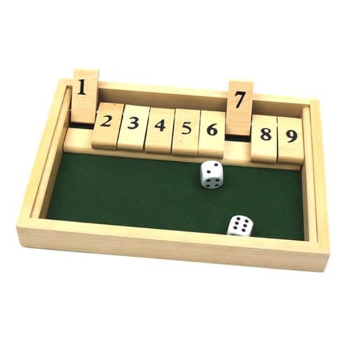 Supvox 1 Satz Zahlen-Flop-spielzeuge Ktv Bar Lustiges Requisiten Für Trinkspiele Spielrequisiten Für Zwei Personen Partyzubehör Bambus von Supvox