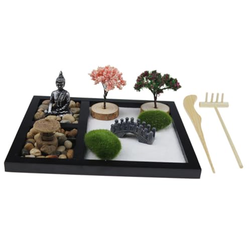 Supvox 1 Satz Zen-sandtisch Accessoires Für Die Gartendekoration Accessoires Für Die Hausdekoration Dekorationen Zen-Garten-Set Mini -gartendekoration Meditation Wohnkultur Minigarten MDF Supvox 1 Satz Zen-sandtisch Accessoires Für Die Gartendekoration Accessoires Für Die Hausdekoration Dekorationen Zen-Garten-Set Mini -gartendekoration Meditation Wohnkultur Minigarten MDF von Supvox