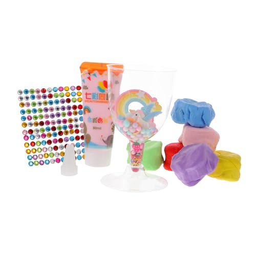 Supvox 1 Satz basteln aus ton DIY bausatz DIY Kits Toys Clay Bastelset DIY- für Handgefertigtes Tonmaterial DIY-Material Ton-Kit für DIY Plastik von Supvox