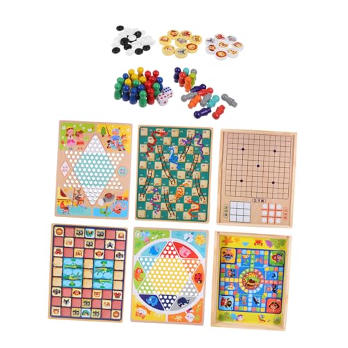 Supvox 1 Satz frühes Kinderspielzeug Schach Brettspiele Brettspiel für Logik Denken Spielbrett hölzern Supvox 1 Satz frühes Kinderspielzeug Schach Brettspiele Brettspiel für Logik Denken Spielbrett hölzern von Supvox