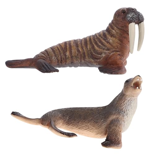 Supvox Kunststoff Meerestier Modell Satz Realistisches Seelöwenspielzeug Künstlicher Seelöwe Simulationswalross Kleines Meerestier für Aquarium Pädagogisches Lernspielzeug für Kinder Supvox Kunststoff Meerestier Modell Satz Realistisches Seelöwenspielzeug Künstlicher Seelöwe Simulationswalross Kleines Meerestier für Aquarium Pädagogisches Lernspielzeug für Kinder von Supvox