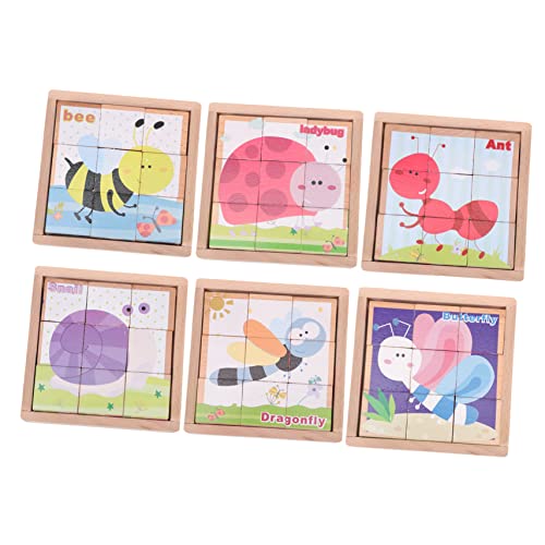 Supvox 1 Satz lustiger Puzzleblock Kinderspielzeug Puzzle- aus Holz Puzzle-Block Holzpuzzles für Puzzlespielzeug Bildungsspielzeug Holzpuzzles Supvox 1 Satz lustiger Puzzleblock Kinderspielzeug Puzzle- aus Holz Puzzle-Block Holzpuzzles für Puzzlespielzeug Bildungsspielzeug Holzpuzzles von Supvox