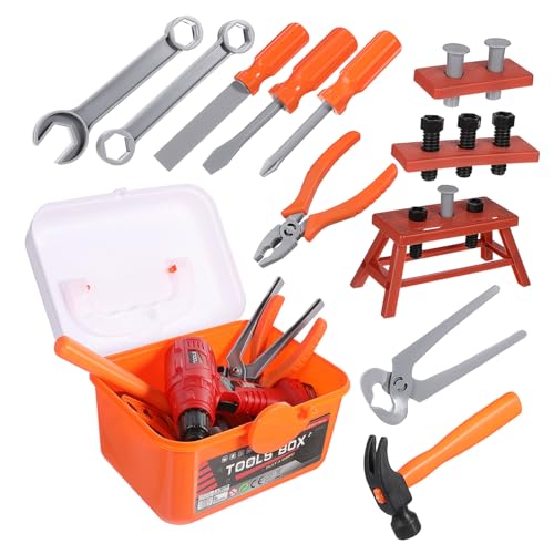 Supvox 1 Set-Box Elektrisches Bohrspielzeug Werkzeug Konstruktion Jungs Junge Schlüssel Reparieren Plastik Supvox 1 Set-Box Elektrisches Bohrspielzeug Werkzeug Konstruktion Jungs Junge Schlüssel Reparieren Plastik von Supvox