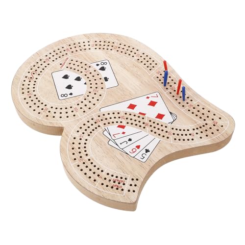 Supvox 1 Set Cribbage Spiel Anzeigetafel Peg Brettspiel Einzigartige Brettspiele Cribbage Pegs Cribbage Boards Cribbage Pins Reise Cribbage Board Peg Board Kinderspielbrettspiele Aus von Supvox