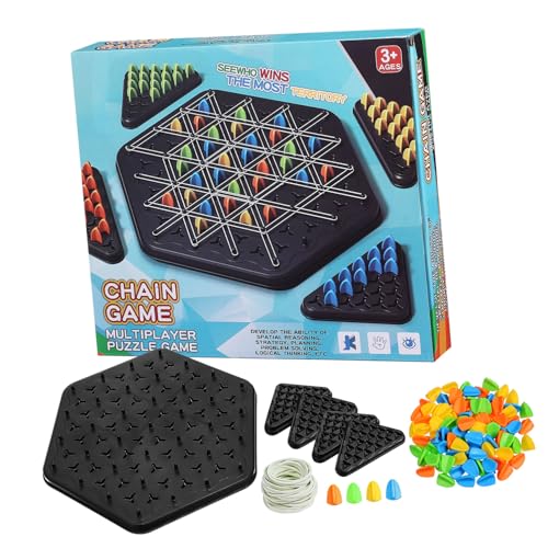 Supvox Dreieck-schachspiel Ketten-dreieck-schachspiel Familienbrettspiel Multiplayer-strategie Iq-Herausforderung von Supvox