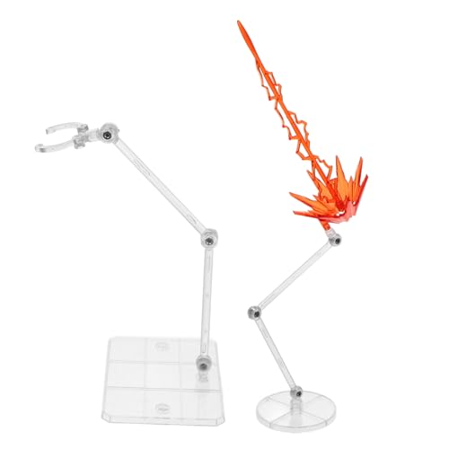 Supvox 1 Set Energie Ornamente Ständer Figuren Display Unterstützung Actionfigur Effekte Action Basis Actionfigur Display Halter Figuren Display Effekte Kaiser Anime Rack von Supvox