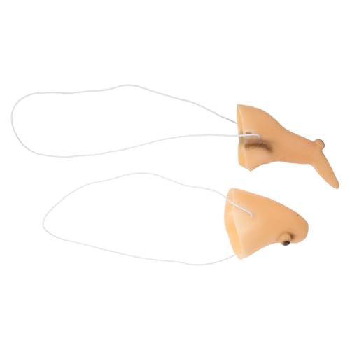 Supvox 1 Set Halloween-hexennase Und -kinn-kostümzubehör: Lange Nase Und Kinn-maskerade für Halloween-verkleidung, Karnevalsparty, Cosplay Supvox 1 Set Halloween-hexennase Und -kinn-kostümzubehör: Lange Nase Und Kinn-maskerade für Halloween-verkleidung, Karnevalsparty, Cosplay von Supvox