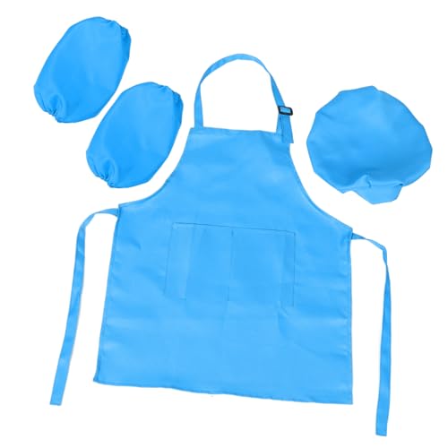 Supvox 1 Set Kochzubehör Für Kochmütze Und Schürze Kleine Kochmütze Kinderschürzen Zum Kochen Kinderküchenschürze Kinderschürze Zum Bemalen Kleinkindertaille Himmelblaues Supvox 1 Set Kochzubehör Für Kochmütze Und Schürze Kleine Kochmütze Kinderschürzen Zum Kochen Kinderküchenschürze Kinderschürze Zum Bemalen Kleinkindertaille Himmelblaues von Supvox