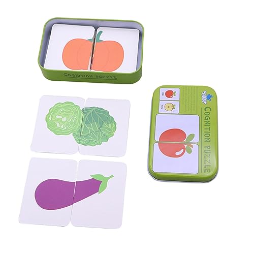 Supvox 1 Set Kognitives Kartenspielzeug Kleinkindspielzeug Babyspielzeug Puzzlespiel Kinderspielzeug Pädagogisches Kleinkindspielzeug Frühes Lernspielzeug Supvox 1 Set Kognitives Kartenspielzeug Kleinkindspielzeug Babyspielzeug Puzzlespiel Kinderspielzeug Pädagogisches Kleinkindspielzeug Frühes Lernspielzeug von Supvox