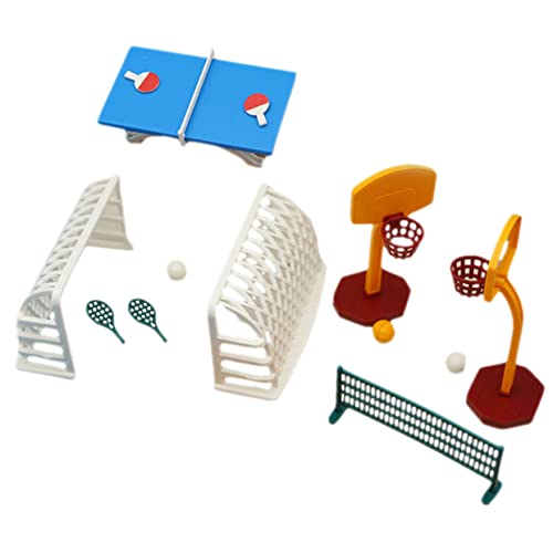 Supvox 1 Set Kunststoff Puppe Häuser Für Mädchen Puppe Dekore Puppe Schmuck Puppe Tischtennis von Supvox