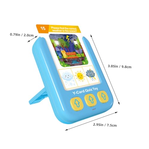 Supvox 1 Set Lernmaschine Für Die Früherziehung Lernkarte Lernkarte Für Kleinkinder Lernspielzeug Sprachlerngerät Sprechende Wörter Spiele Lernkarten Himmelblaues Papier Supvox 1 Set Lernmaschine Für Die Früherziehung Lernkarte Lernkarte Für Kleinkinder Lernspielzeug Sprachlerngerät Sprechende Wörter Spiele Lernkarten Himmelblaues Papier von Supvox