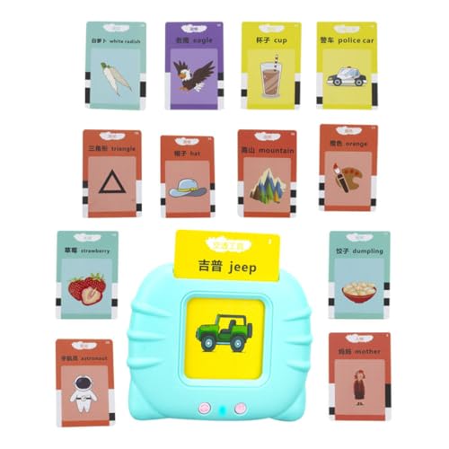 Supvox 1 Set Lese Und Schreibspiel Kleinkindspielzeug Für Babys Kinderspielzeug Für Babys Frühes Lernspielzeug Früherziehungsmaschine Für Kleinkinder Wörter Lernkarten Blauer Supvox 1 Set Lese Und Schreibspiel Kleinkindspielzeug Für Babys Kinderspielzeug Für Babys Frühes Lernspielzeug Früherziehungsmaschine Für Kleinkinder Wörter Lernkarten Blauer von Supvox