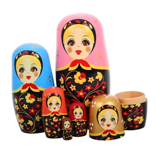 Supvox 1 Set Matrjoschka Nesting Dolls Matrjoschka Puppe Stapeln Puppen Russische Puppe Nesting Russische Holz Supvox 1 Set Matrjoschka Nesting Dolls Matrjoschka Puppe Stapeln Puppen Russische Puppe Nesting Russische Holz von Supvox