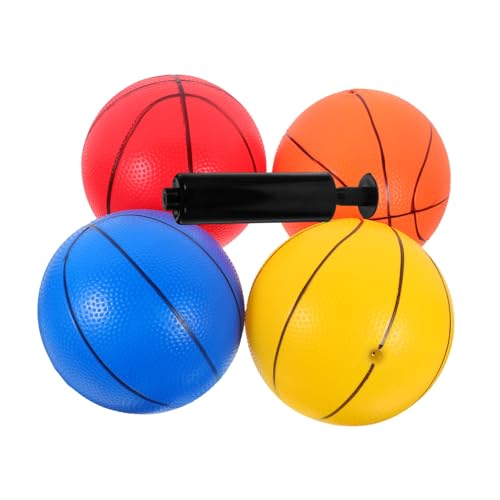 Supvox 1 Set Mini Basketball Hüpfball Hüpfball Aufblasbarer Outdoor Indoor Spielball Klopfball Kickball Sportbälle Elastizitätsball Spielball PVC Supvox 1 Set Mini Basketball Hüpfball Hüpfball Aufblasbarer Outdoor Indoor Spielball Klopfball Kickball Sportbälle Elastizitätsball Spielball PVC von Supvox