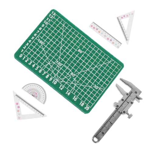 Supvox 1 Set Mini Messschieber Lineal Mini Möbel Miniatur Puppenhaus Zubehör Mini Dinge Miniaturen Puppenhaus Zubehör Puppenhaus Zubehör Puppenhaus Zubehör Mini Kunststoff von Supvox