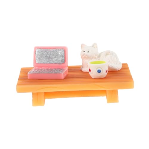Supvox 1 Set Miniatur Modell Requisiten Möbel Winzige Miniatur Dinge Puppenhaus Tisch Puppenhaus Computer Kleine Katzenfiguren Mini Puppenhaus Zubehör Miniatur Katze Kunststoff Supvox 1 Set Miniatur Modell Requisiten Möbel Winzige Miniatur Dinge Puppenhaus Tisch Puppenhaus Computer Kleine Katzenfiguren Mini Puppenhaus Zubehör Miniatur Katze Kunststoff von Supvox