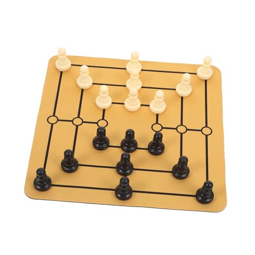 Supvox 1 Set Neun Stücke Schach Tragbare Schach Bauch von Supvox