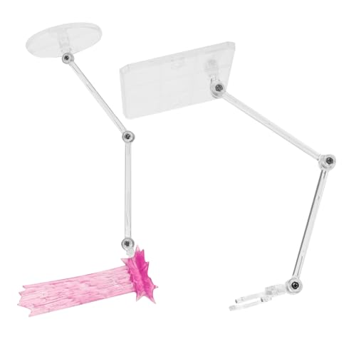 Supvox 1 Set Ornamente Actionfigur Displayhalter Basis Puppenmodellständer Actionfigurenständer Puppendisplay Rack Actionfiguren Displayständer Puppenhalterung Kunststoff von Supvox