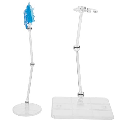 Supvox 1 Set Ornamente Actionfigurenständer Figurenhalter Actionfigurenhalter Actionfigurenständer Mit Effektfigurendisplay Unterstützung Actionfigurendisplayständer Aus Kunststoff von Supvox