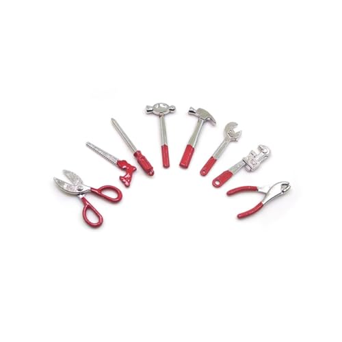 Supvox 1 Set Puppenhaus Werkzeuge Miniatur Puppe Haus Mini Werkzeug Mini Reparatur Werkzeug Mini Haus Werkzeug von Supvox