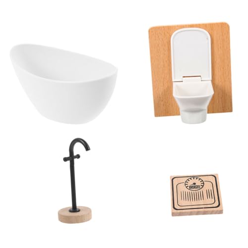 Supvox 1 Set Puppenzimmer Badezimmerdekorationen Miniaturmöbel Modell Mini Hauszubehör Puppenhaus Toilette Puppenhaus Badezimmermöbel Mini Möbel Für Puppenhaus Kunststoff Supvox 1 Set Puppenzimmer Badezimmerdekorationen Miniaturmöbel Modell Mini Hauszubehör Puppenhaus Toilette Puppenhaus Badezimmermöbel Mini Möbel Für Puppenhaus Kunststoff von Supvox