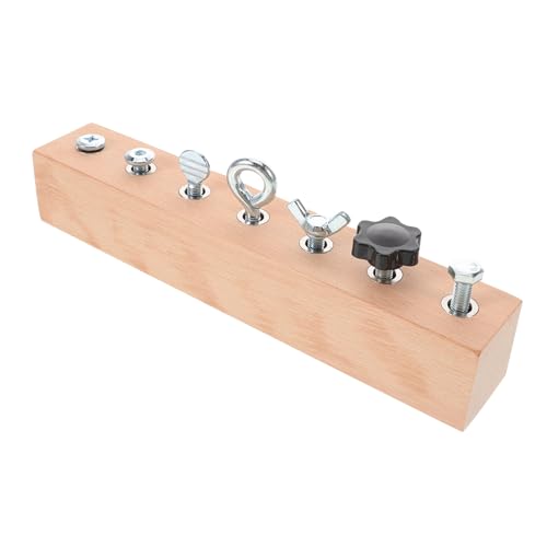 Supvox 1 Set Vorschul Stecktafel Für Fingerfertigkeit Beschäftigungstafel Mathematik Manipulative Sensorik Tafel Vorschulspiele Brettspiel Aufbewahrungsset Aus Holz von Supvox