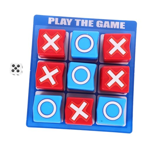 Supvox 1 Set Xo Schach Kinderspielzeug Interessantes Interessantes Spiel Spielset Interaktives Familienspielzeug Interaktives Schachbrettspiel Puzzle Kunststoff von Supvox