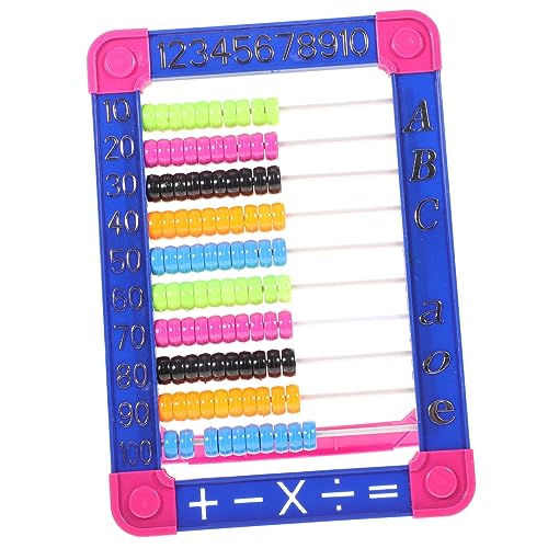 Supvox 1 Stück Abakus Zählen Arithmetik Kleinkind Abakus Für Lehr Abakus Für Kleinkinder Lernspielzeug Zufällige Abakus Mathematik Frühes Lernspielzeug Zufällige Farbe von Supvox
