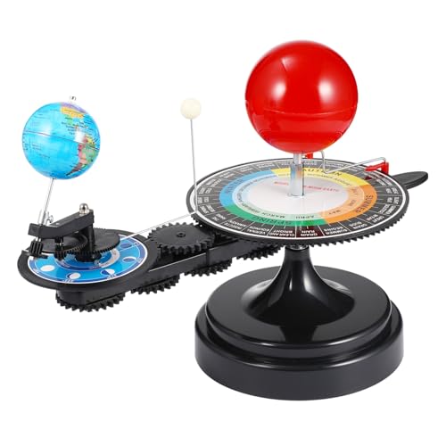 Supvox 1 Stück Astronomische Wissenschaftsinstrumente planetarisch metallisch Sonne Sun Earth Moon Model lehrreich Erde Solarsystem orbitales Planetariumsmodell Plastik Schwarz Supvox 1 Stück Astronomische Wissenschaftsinstrumente planetarisch metallisch Sonne Sun Earth Moon Model lehrreich Erde Solarsystem orbitales Planetariumsmodell Plastik Schwarz von Supvox