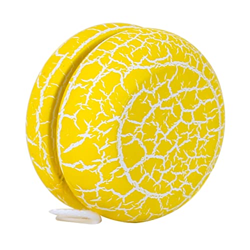 Supvox 1 Stück -Ball Jo-jo Kinderspiele Kleinkinder Yellow Hölzern von Supvox
