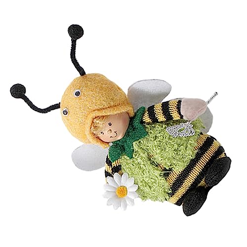 Supvox 1 Stück Bienenflügelpuppe bienenförmiges dekorative Bienenpuppe gestricktes Puppenspielzeug Festival-Puppe Biene Puppe kreative Bienenpuppe Stoff von Supvox