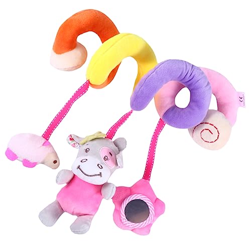 Supvox 1 Stück Drehklingel Klingeln Rasselspielzeug Zum Aufhängen Für Babys Säuglingsspielzeug Kinderwagen Rassel Hanging Toy Hängendes Rasselspielzeug Beißspielzeug von Supvox