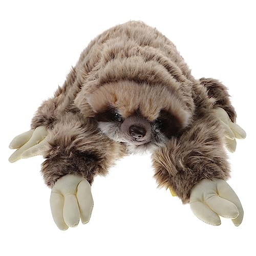 Supvox 1 Stück Faultier Plüschtier Gefüllte Faultierpuppen Plüschpuppe Stofftiere Für Stoffpuppe Stofftiere Für Plüschtier Stoffpuppen Pp Baumwolle Khaki von Supvox